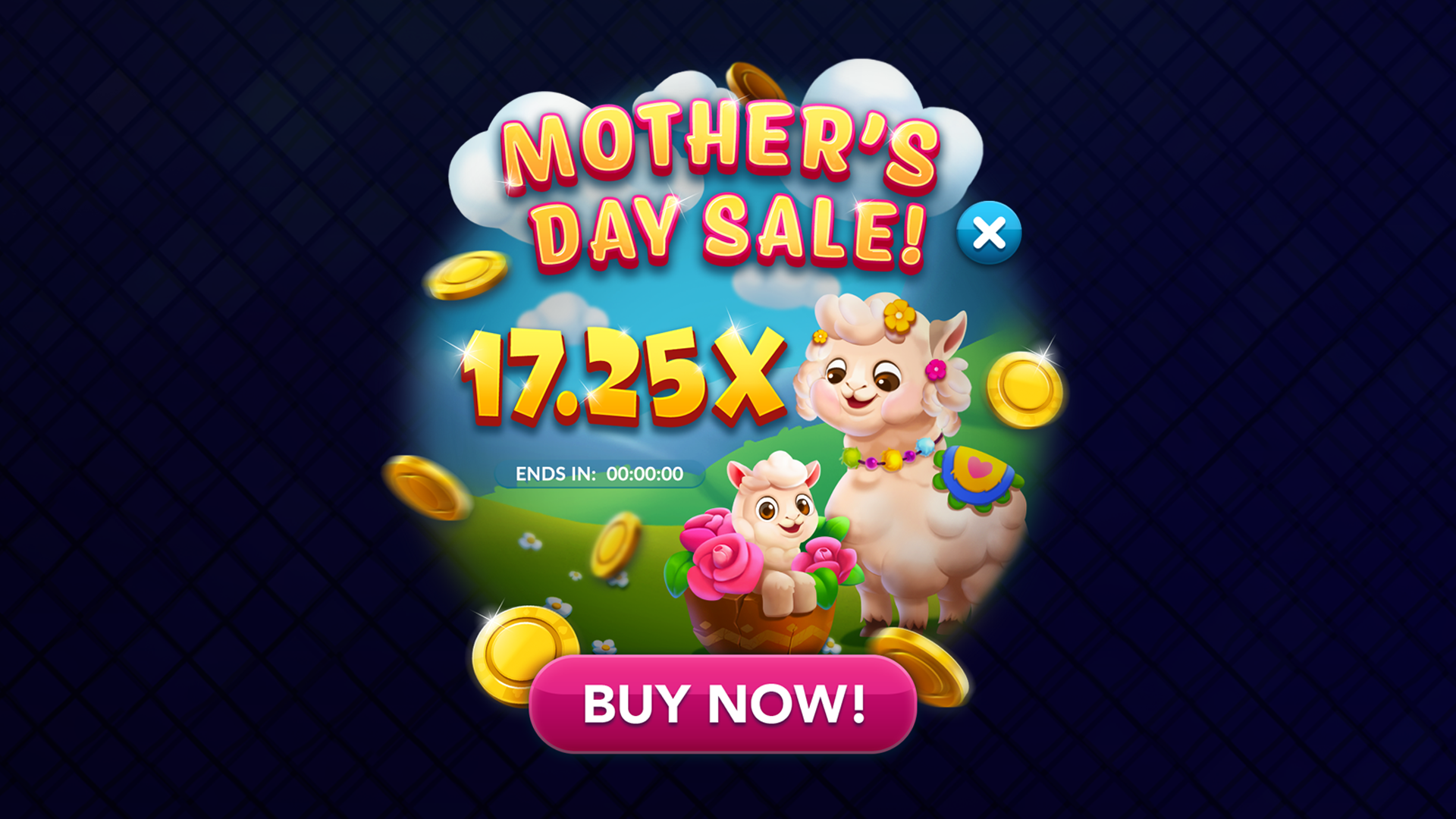Mother's Day — in-app popup
